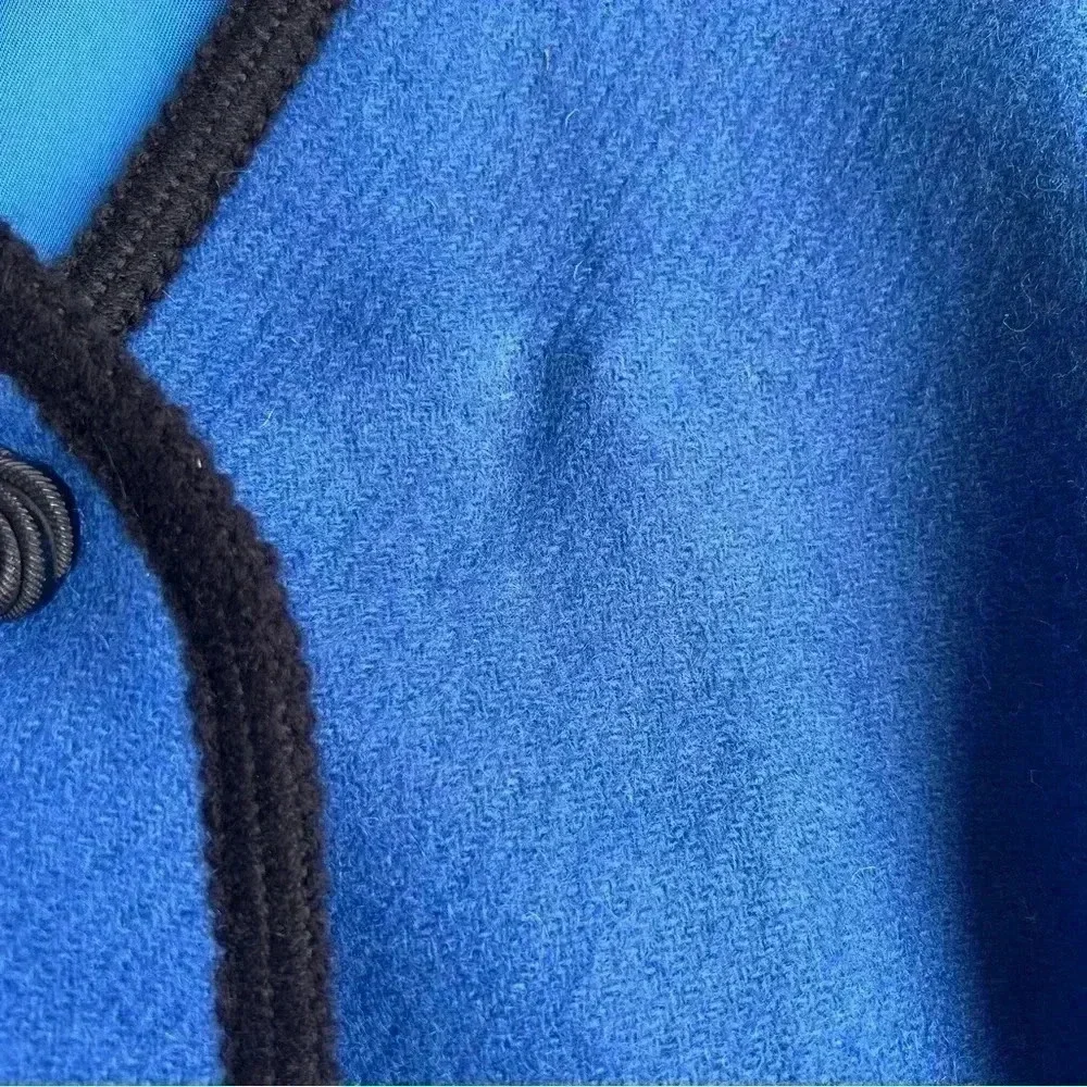 Pendleton vintage jacket - 100% wool made in the USA - blue and black - size 12 - Picture 11 of 13